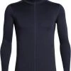 Icebreaker Elemental Longsleeve Met Capuchon En Rits Heren, Zwart 1 Icebreaker Elemental Longsleeve Met Capuchon En Rits Heren, Zwart -TROLLKIDS Shop icebreaker elemental ls zip hood men midnight navy black 1