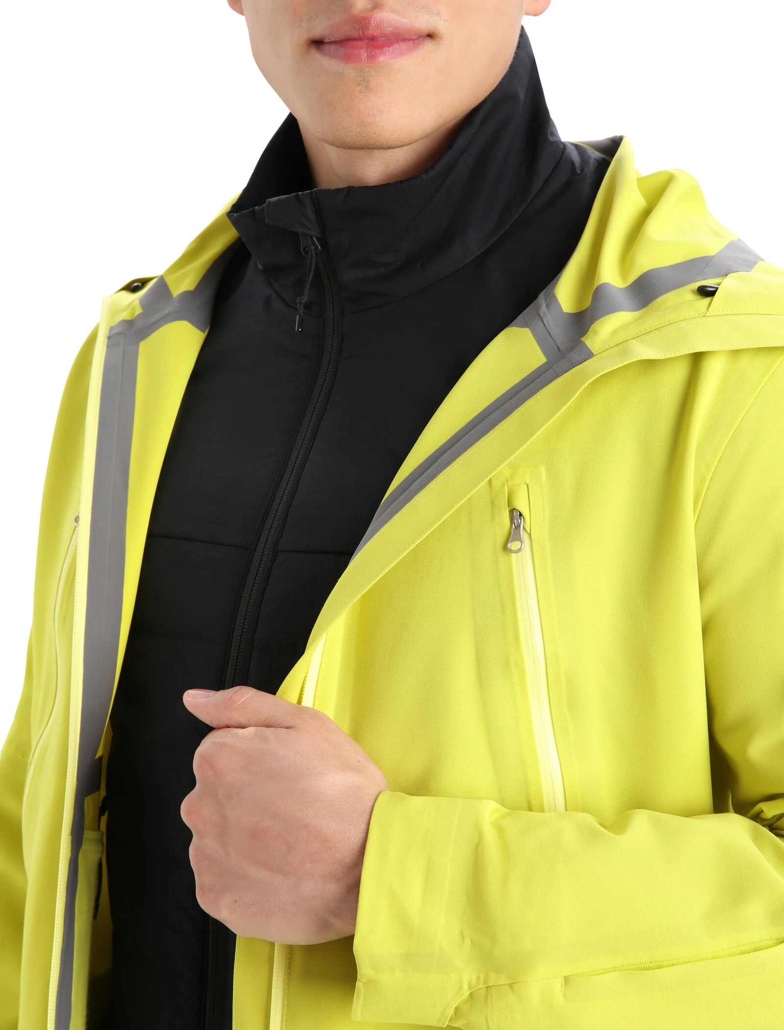 Icebreaker MerinoLoft Jacket Men, Zwart 7 Icebreaker MerinoLoft Jacket Men, Zwart - Afbeelding 5