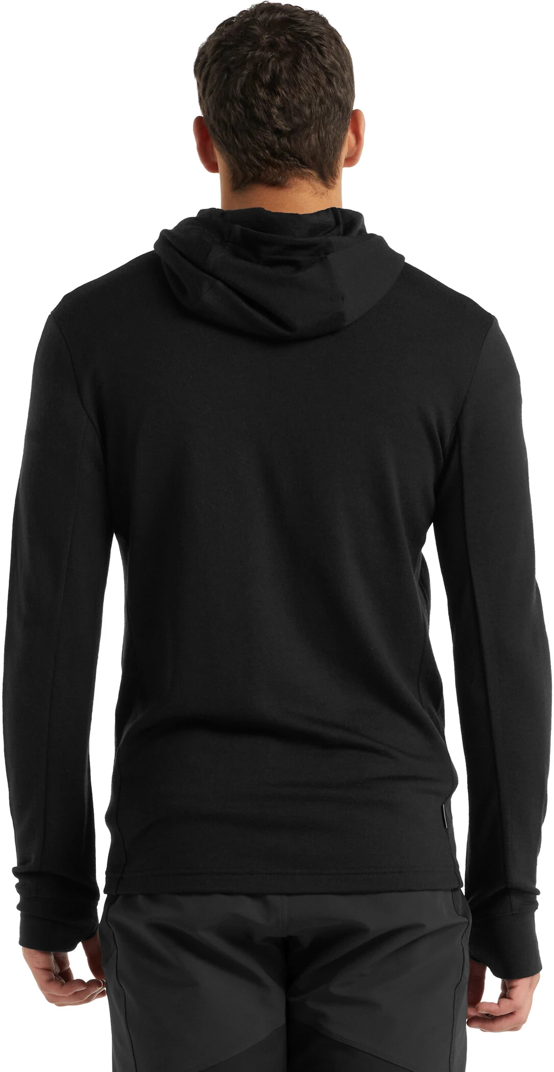 Icebreaker Quantum III LS Zip Hood Jacket Men, Zwart 5 Icebreaker Quantum III LS Zip Hood Jacket Men, Zwart - Afbeelding 3