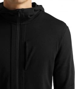 Icebreaker Quantum III LS Zip Hood Jacket Men, Zwart 17 Icebreaker Quantum III LS Zip Hood Jacket Men, Zwart -TROLLKIDS Shop icebreaker quantum iii ls zip hood jacket men black 6