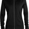 Icebreaker Quantum III LS Zip Hoodie Women, Zwart 1 Icebreaker Quantum III LS Zip Hoodie Women, Zwart -TROLLKIDS Shop icebreaker quantum iii ls zip hoodie women black 1