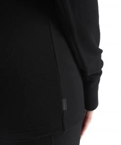 Icebreaker Quantum III LS Zip Jacket Women, Zwart -TROLLKIDS Shop icebreaker quantum iii ls zip jacket women black 7