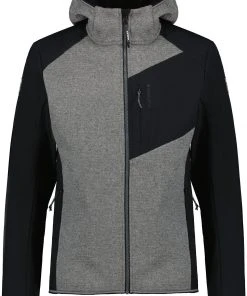 Icepeak Danfort Softshell Jacket Men, Blauw/grijs