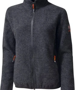 Ivanhoe Of Sweden Tilly Full Zip Jacket Women, Grijs