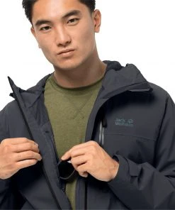 Jack Wolfskin Go Hike Jacket Men, Blauw 12 Jack Wolfskin Go Hike Jacket Men, Blauw -TROLLKIDS Shop jack wolfskin go hike jacket men phantom 5