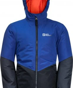 Jack Wolfskin Trios Jacket Kids, Groen/petrol -TROLLKIDS Shop jack wolfskin trios jacket kids active blue 2