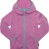Kamik Dakota Knit Fleece Jacket Girls, Roze