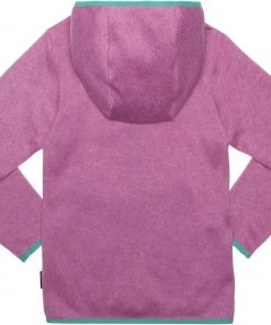 Kamik Dakota Knit Fleece Jacket Girls, Violet 5 Kamik Dakota Knit Fleece Jacket Girls, Violet -TROLLKIDS Shop kamik dakota knit fleece jacket kids blush rougir 2