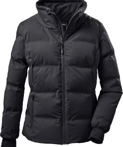 Killtec KOW 119 Quilted Jacket Women, Zwart