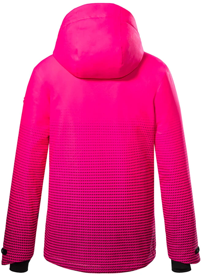 Killtec KSW 158 Ski Jacket Girls, Turquoise 3 Killtec KSW 158 Ski Jacket Girls, Turquoise - Afbeelding 2