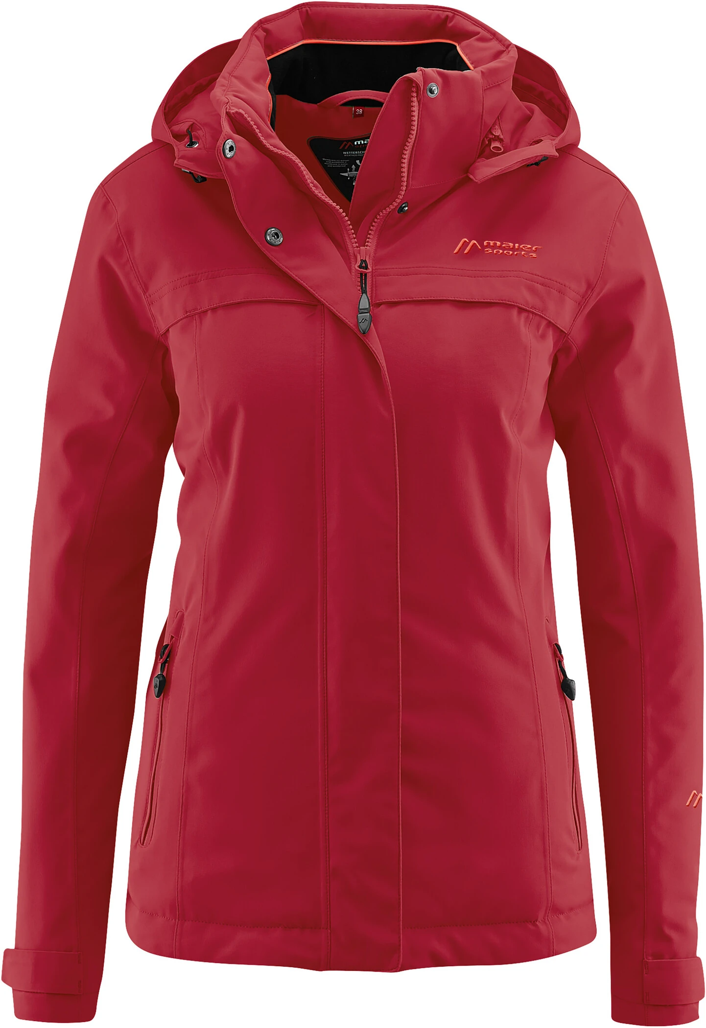 Maier Sports Lisbon Jacket Women, Rood 3 Maier Sports Lisbon Jacket Women, Rood