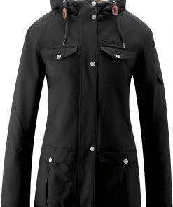 Maier Sports Nayla Jacket Women, Zwart