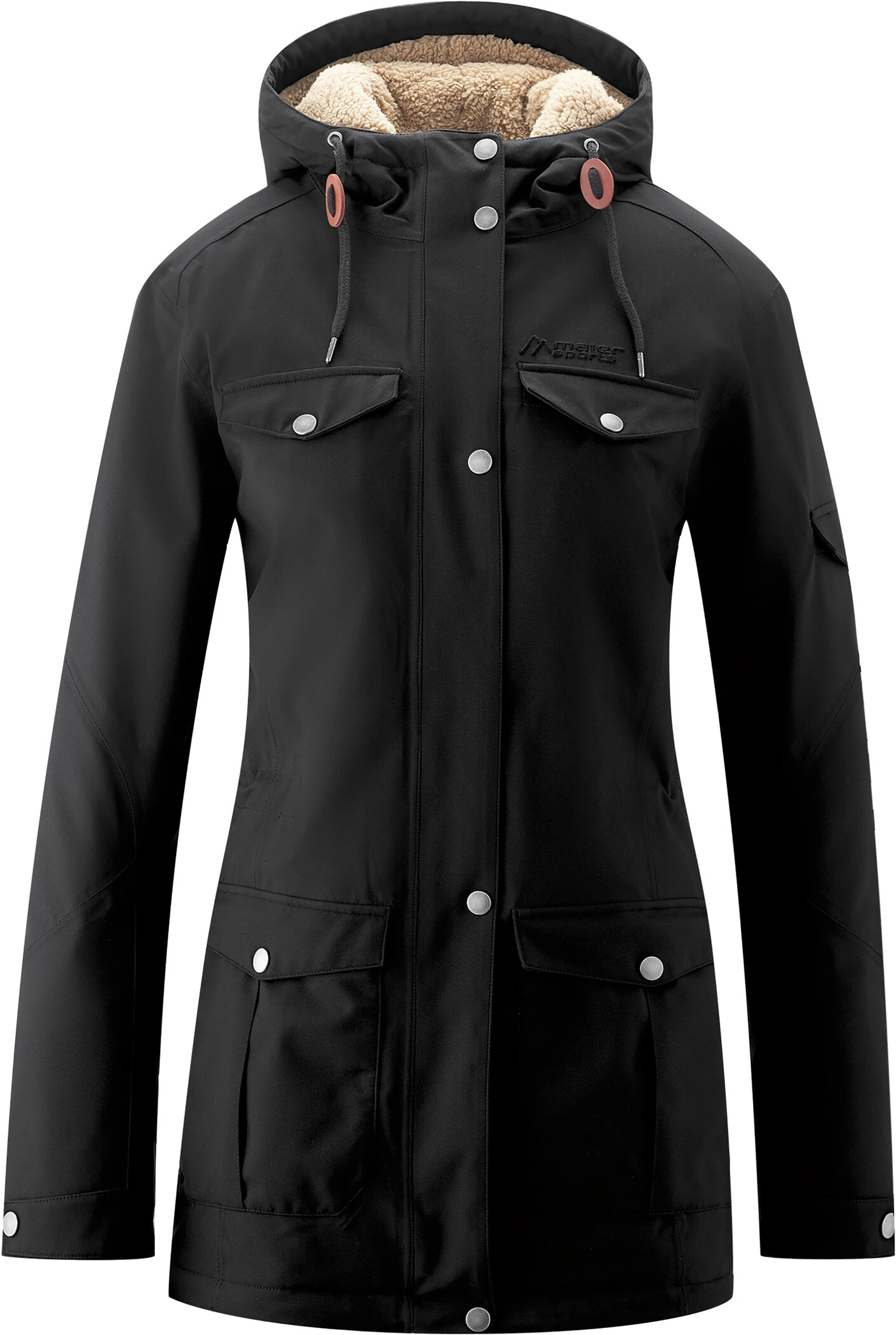 Maier Sports Nayla Jacket Women, Zwart 3 Maier Sports Nayla Jacket Women, Zwart