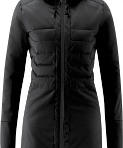 Maier Sports Skyllar Softshell Jacket Women, Zwart/rood