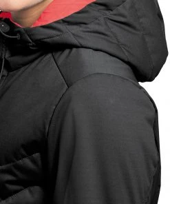 Maier Sports Skyllar Softshell Jacket Women, Zwart/rood -TROLLKIDS Shop maier sports skyllar softshell jacket women black 3