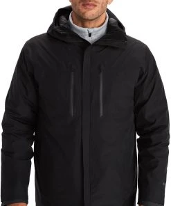 Marmot Bleeker Component Jack Heren, Zwart -TROLLKIDS Shop marmot bleeker component jacket men black 4