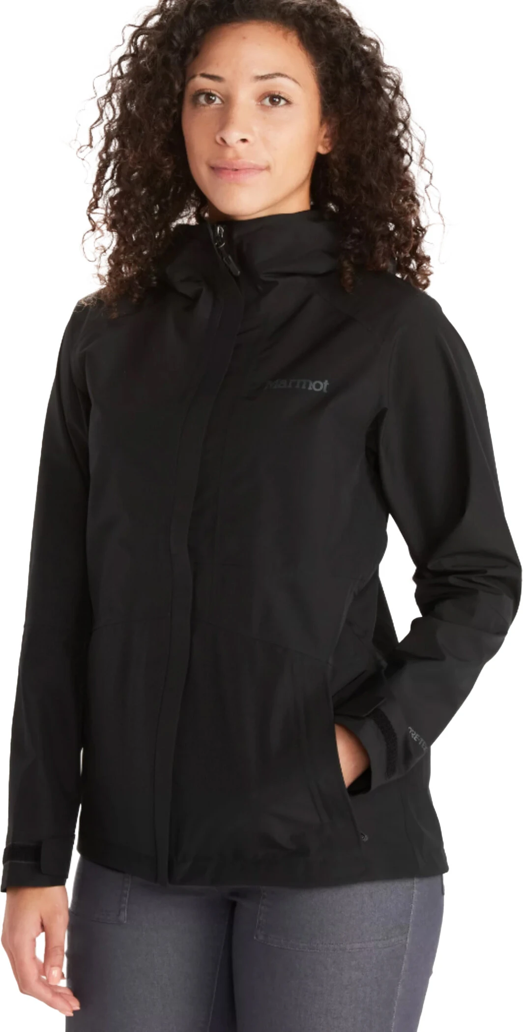 Marmot Minimalist Jas Dames, Zwart 4 Marmot Minimalist Jas Dames, Zwart - Afbeelding 2