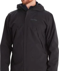 Marmot PreCip Eco Pro Jacket Men, Zwart 11 Marmot PreCip Eco Pro Jacket Men, Zwart -TROLLKIDS Shop marmot precip 3l jacket men black 4