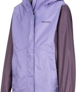 Marmot PreCip Plus Jas Meisjes, Rood 12 Marmot PreCip Plus Jas Meisjes, Rood -TROLLKIDS Shop marmot precip eco jacket girls paisley purple vintage violet 2