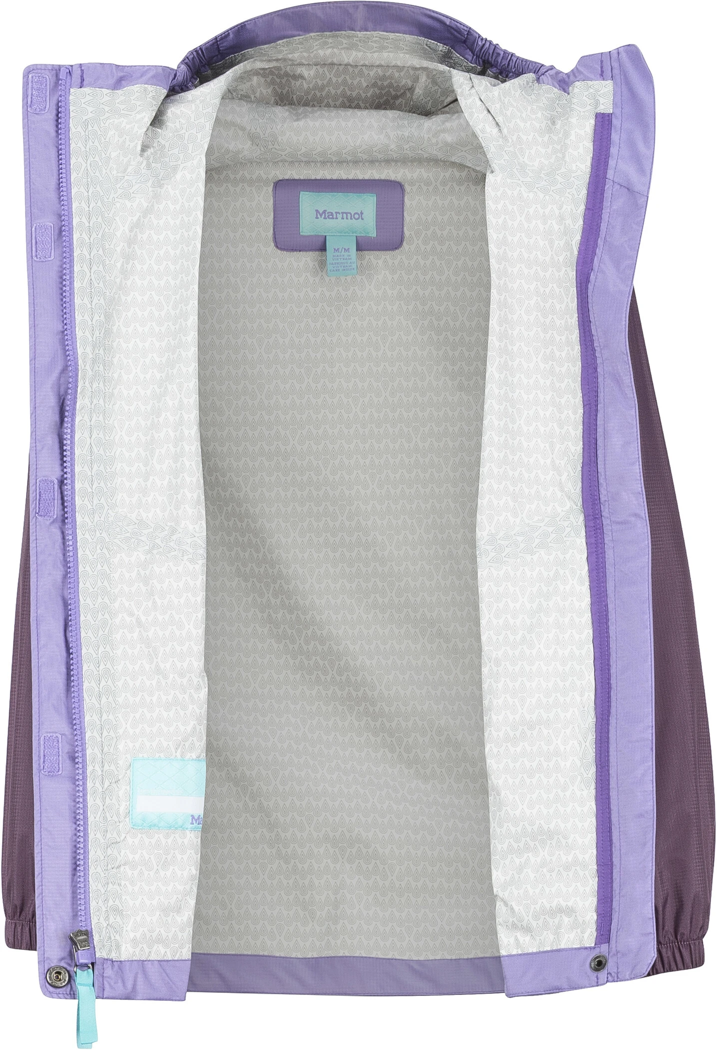 Marmot PreCip Plus Jas Meisjes, Rood 4 Marmot PreCip Plus Jas Meisjes, Rood - Afbeelding 2