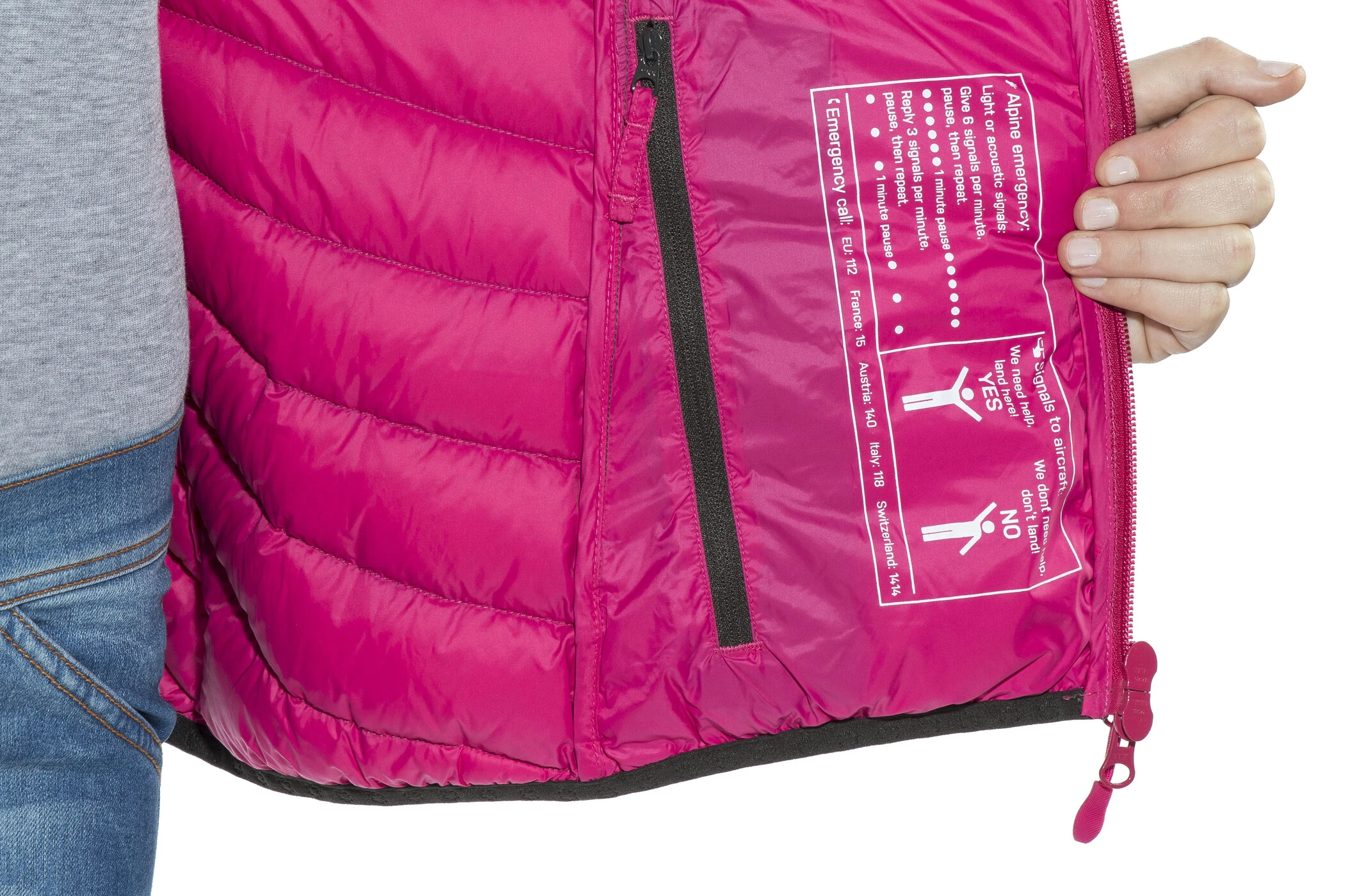 Ocun Tsunami Jas Dames, Rood 9 Ocun Tsunami Jas Dames, Rood - Afbeelding 7