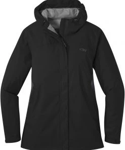 Outdoor Research Apollo Stretch Regenjas Dames, Zwart