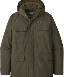 Patagonia Isthmus Parka Men, Zwart
