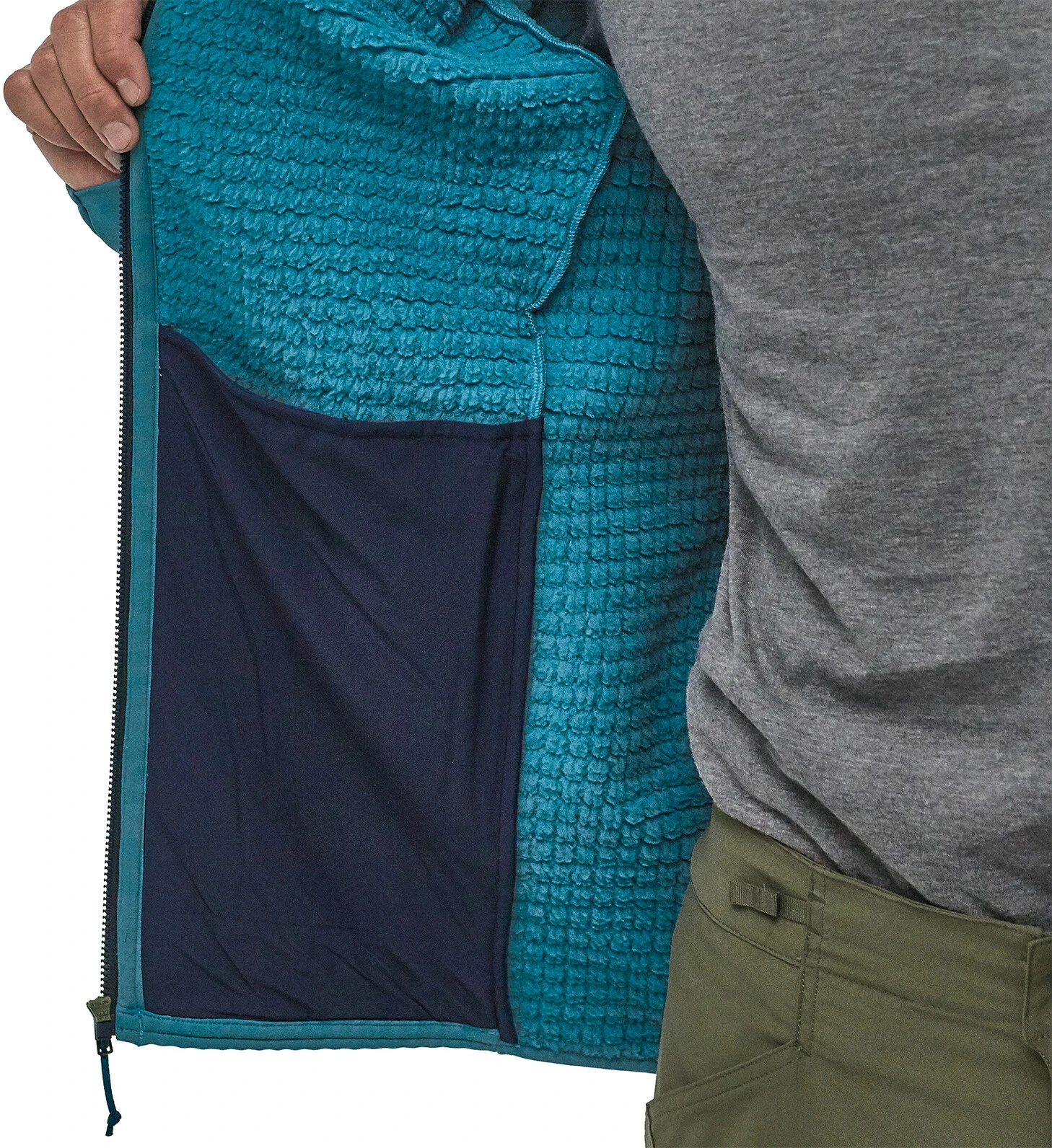 Patagonia R2 TechFace Capuchon Jas Heren, Zwart 8 Patagonia R2 TechFace Capuchon Jas Heren, Zwart - Afbeelding 6