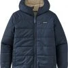 Patagonia Ready Freddy Reversible Hoody Boys, Blauw/beige -TROLLKIDS Shop patagonia ready freddy reversible hoody boys blue nena 1 1