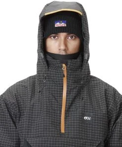 Picture Anton Jacket Men, Zwart -TROLLKIDS Shop picture anton jacket men black ripstop 10