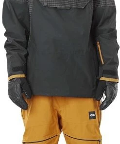 Picture Anton Jacket Men, Zwart -TROLLKIDS Shop picture anton jacket men black ripstop 11