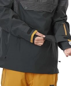 Picture Anton Jacket Men, Zwart -TROLLKIDS Shop picture anton jacket men black ripstop 6