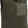 Pinewood Pile Vest Men, Groen