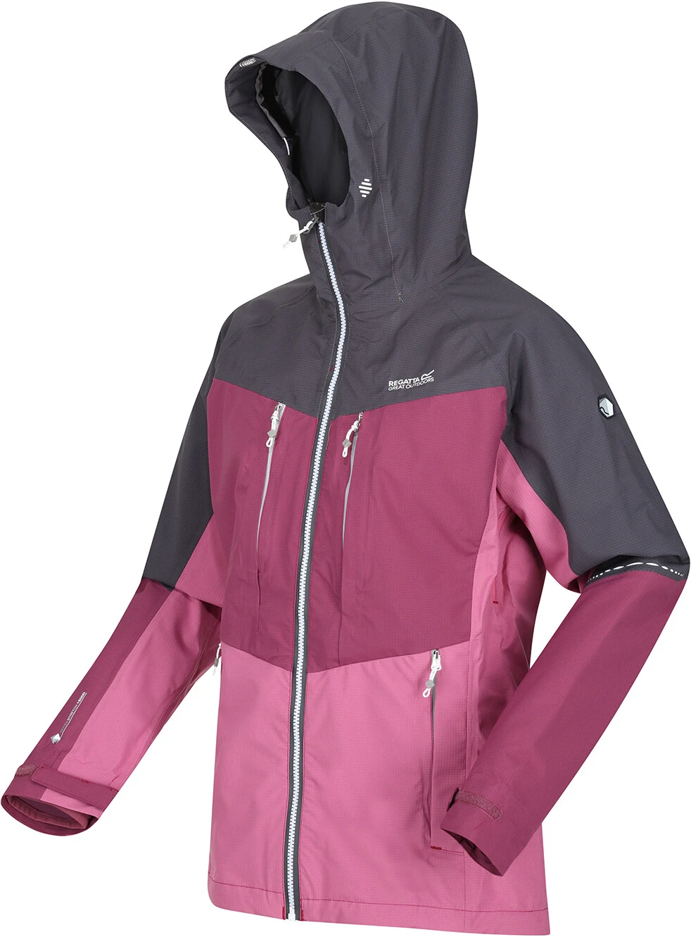 Regatta Carletta VII 3in1 Jacket Women, Roze/zwart 6 Regatta Carletta VII 3in1 Jacket Women, Roze/zwart - Afbeelding 4