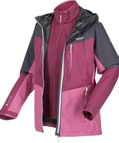 Regatta Carletta VII 3in1 Jacket Women, Roze/zwart 18 Regatta Carletta VII 3in1 Jacket Women, Roze/zwart -TROLLKIDS Shop regatta carletta vii 3in1 jacket women seal grey amaranth haze 7