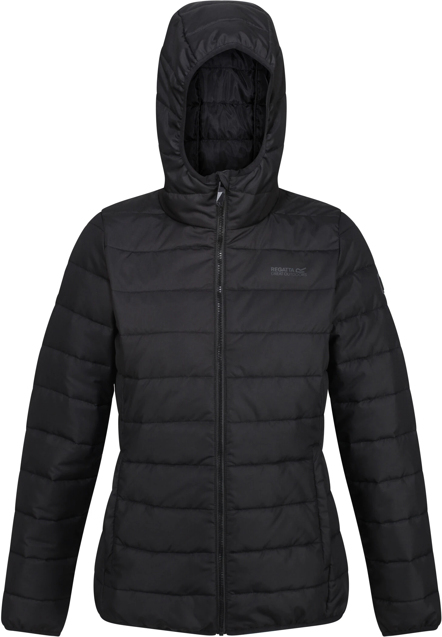 Regatta Helfa Gewatteerde Jas Dames, Zwart 3 Regatta Helfa Gewatteerde Jas Dames, Zwart