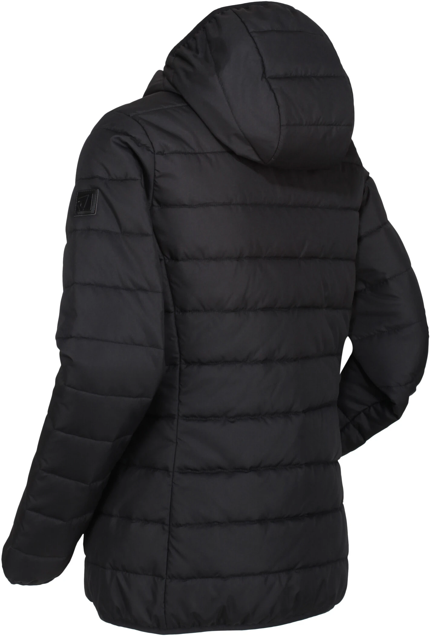 Regatta Helfa Gewatteerde Jas Dames, Zwart 6 Regatta Helfa Gewatteerde Jas Dames, Zwart - Afbeelding 4