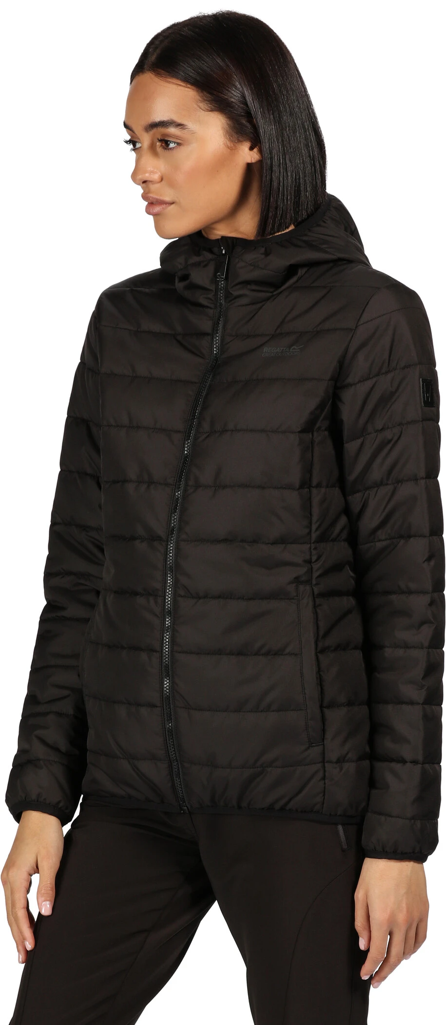 Regatta Helfa Gewatteerde Jas Dames, Zwart 7 Regatta Helfa Gewatteerde Jas Dames, Zwart - Afbeelding 5