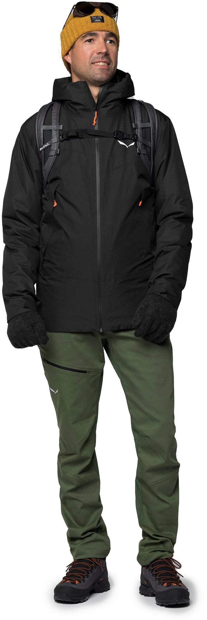 SALEWA Fanes Powertex 2L Convertible Jacket Men, Groen 6 SALEWA Fanes Powertex 2L Convertible Jacket Men, Groen - Afbeelding 4
