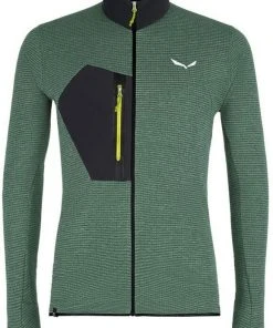 SALEWA Pedroc Polarlite Jas Met Doorlopende Rits Heren, Blauw