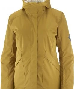 Salomon Snow Rebel Jacket Women, Grijs