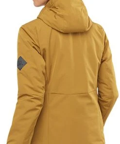 Salomon Snow Rebel Jacket Women, Grijs -TROLLKIDS Shop salomon snow rebel jacket women cumin 4