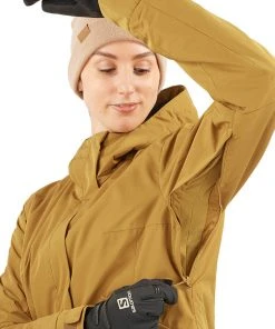 Salomon Snow Rebel Jacket Women, Grijs -TROLLKIDS Shop salomon snow rebel jacket women cumin 5