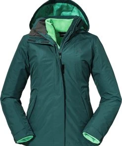 Schöffel Schöffel Partinello 3in1 Jacket Women, Rood