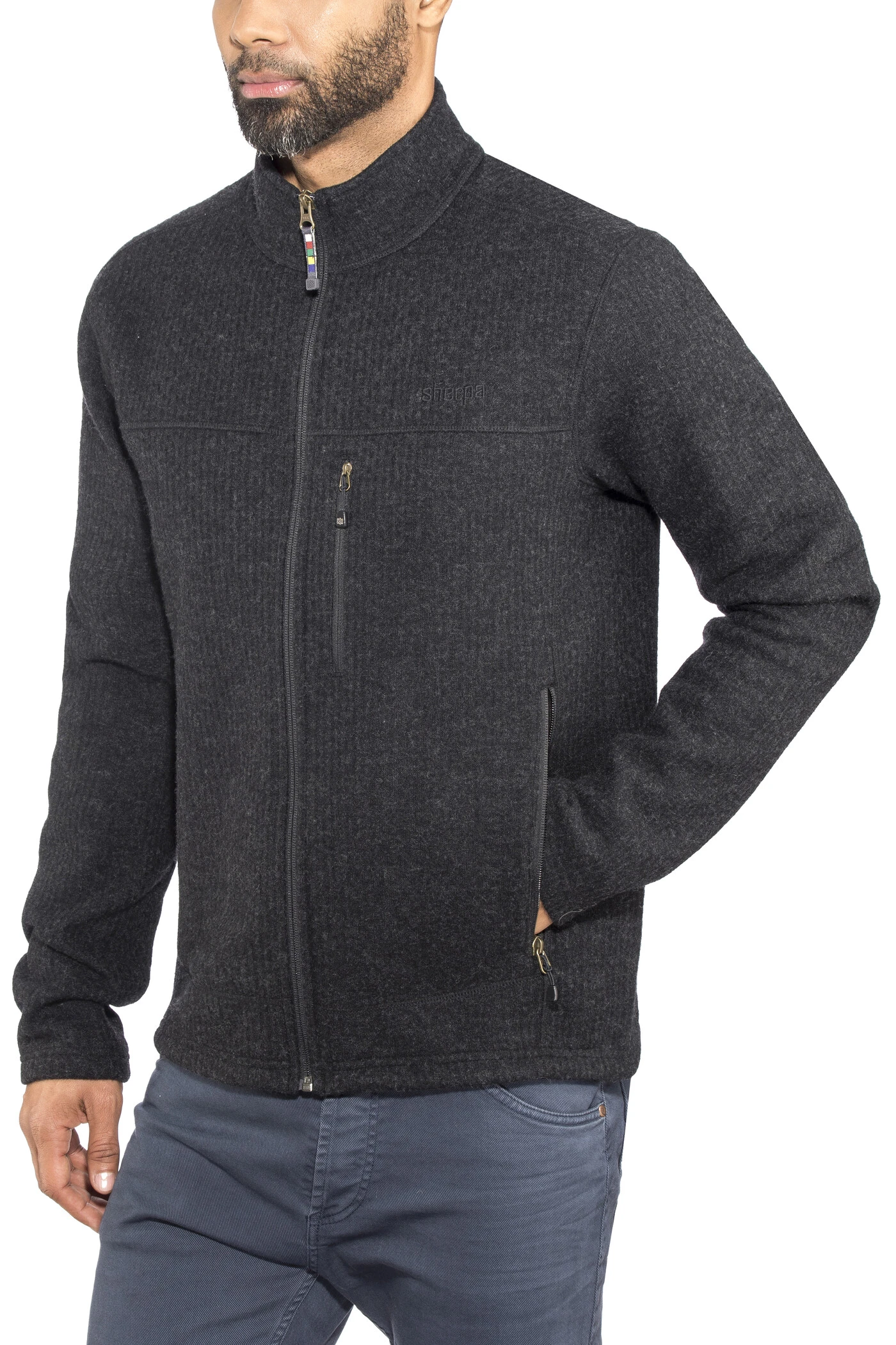 Sherpa Namgyal Jas Heren, Zwart 4 Sherpa Namgyal Jas Heren, Zwart - Afbeelding 2