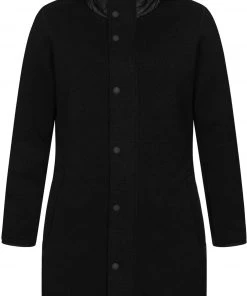 Super.natural Combustion Coat Women, Zwart