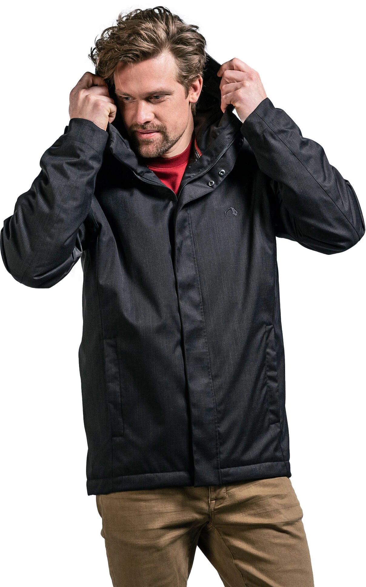 Tatonka Jonno Hooded Jacket Men, Groen 3 Tatonka Jonno Hooded Jacket Men, Groen