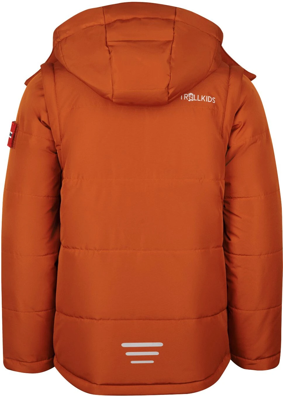 TROLLKIDS Holmdalen XT Zip Off Jacket Kids, Groen 4 TROLLKIDS Holmdalen XT Zip Off Jacket Kids, Groen - Afbeelding 2