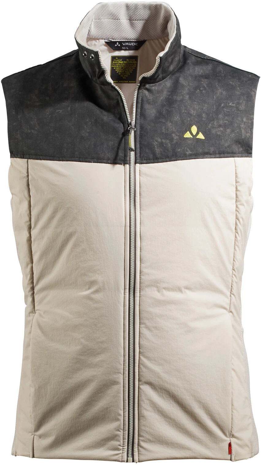 VAUDE Green Core Insulation Vest Men, Wit/grijs 3 VAUDE Green Core Insulation Vest Men, Wit/grijs
