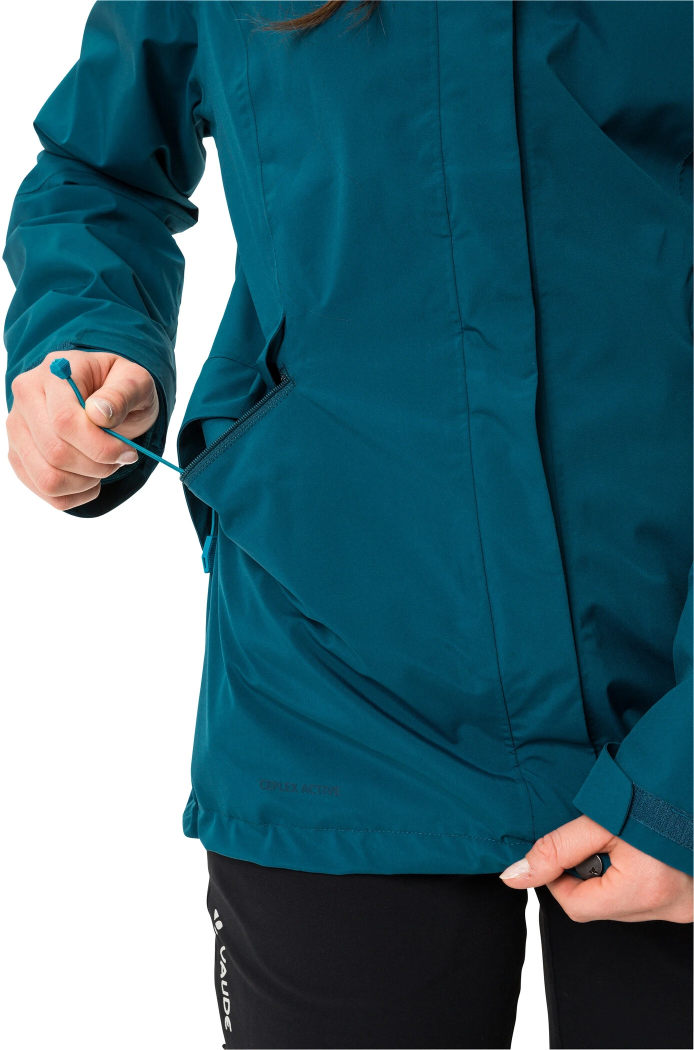 VAUDE Rosemoor 3in1 Jacket Women, Blauw 10 VAUDE Rosemoor 3in1 Jacket Women, Blauw - Afbeelding 8